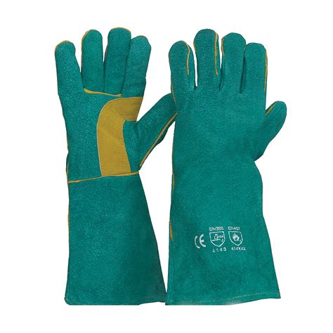 Kevlar Welding Gloves 400mm (Pair) - Tradeline