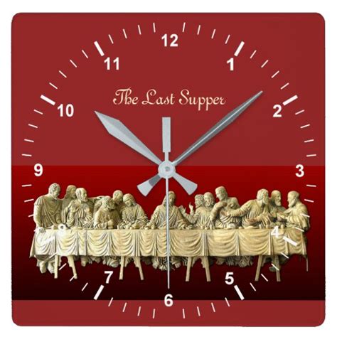 The Last Supper Wall Clock | Zazzle.com