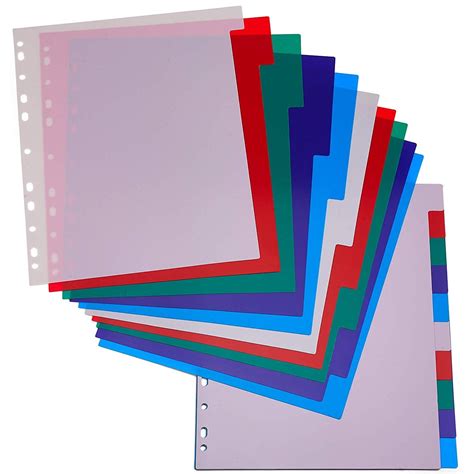 Custom Dividers For Binders