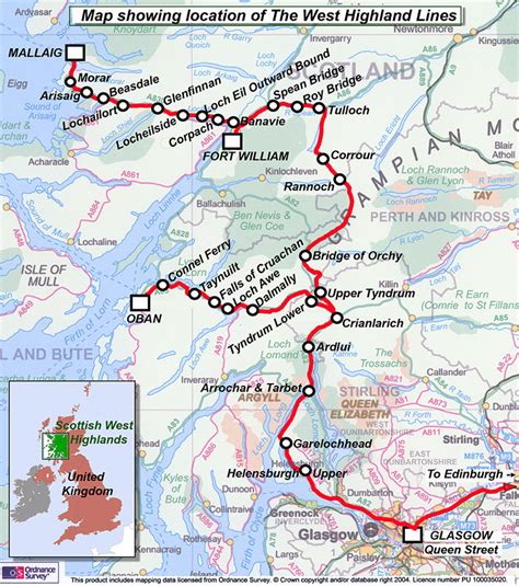 The West Highland Map - Friends of the West Highland Lines