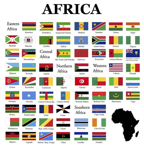 Flags Of Africa Stock Photos - Image: 35305353