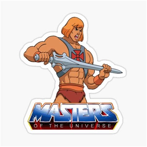 "Masters Of The Universe - Logo - Clean" Sticker for Sale by ...