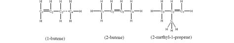 1 Butene Structure