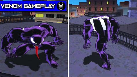 Venom Gameplay - Playing as Venom (Ultimate Spider-man PC) - YouTube