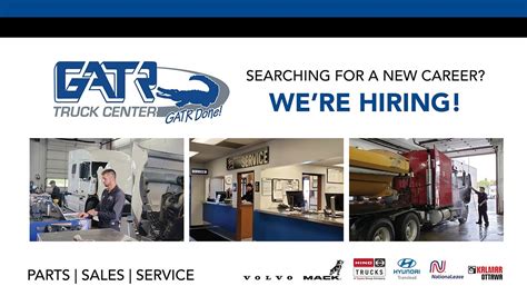 We Are Hiring At GATR Truck Center - Many job openings in Minnesota and ...