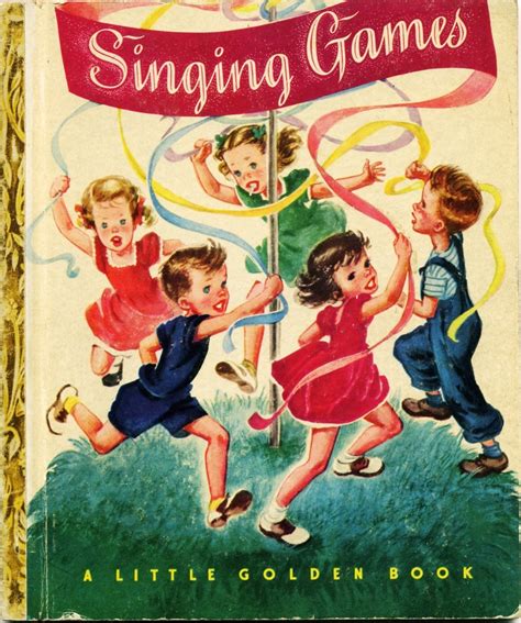 Little Golden Book...Singing Games...1947...C edition | Little golden ...