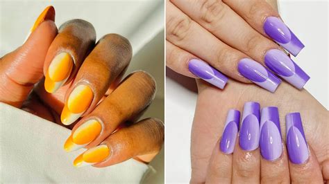 These Double Ombré French Nails Are an Optical Illusion | Allure