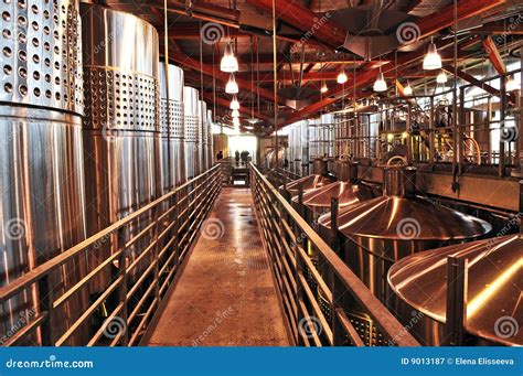 Wine making equipment stock image. Image of secondary - 9013187