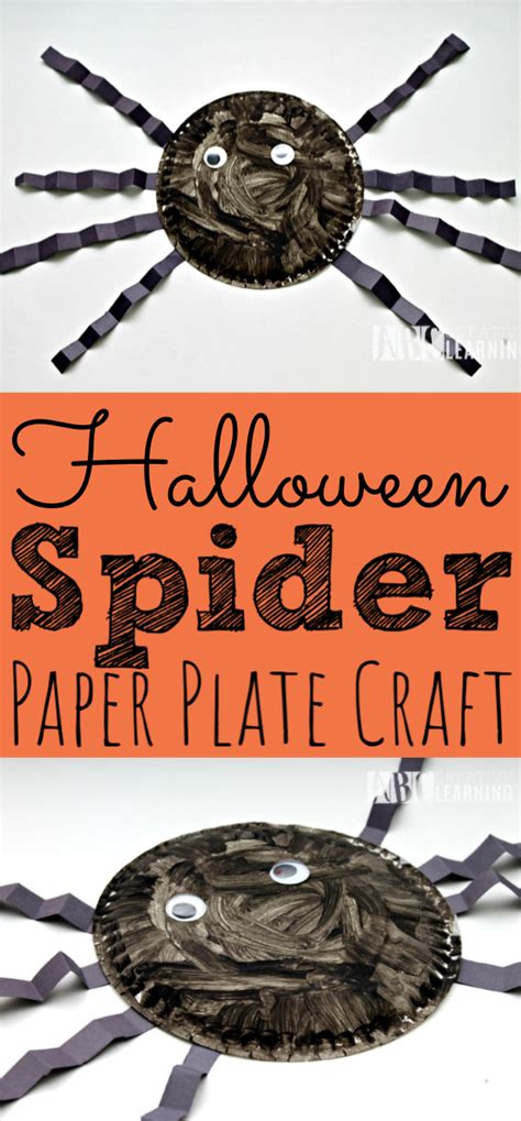 Halloween Paper Plate Spider Craft - Simply Today Life