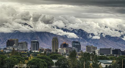 Salt Lake City Skyline | On our way back from the conference… | Flickr