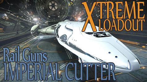 Elite: Dangerous. Extreme Loadout. Imperial Cutter with Railguns - YouTube