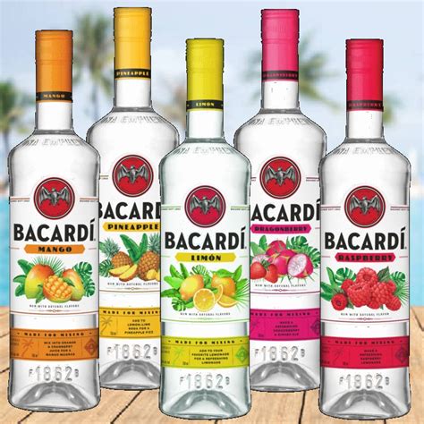 Bacardi Flavored Rums – Five Eight Liquors