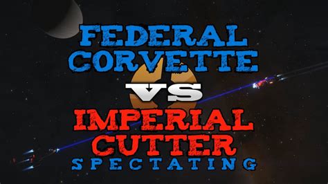 Federal Corvette vs Imperial Cutter PvP - Elite Dangerous - YouTube