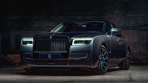 Rolls-Royce Ghost Black Badge Gets 592 HP To Carry Its 100-Pound Paint Job