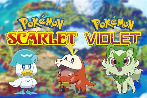 Pokemon Scarlet and Violet: Exploring Gen 9 starter Sprigatito, Quaxly ...