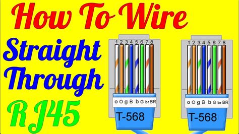 Cat 5 Cable Color Code Diagram