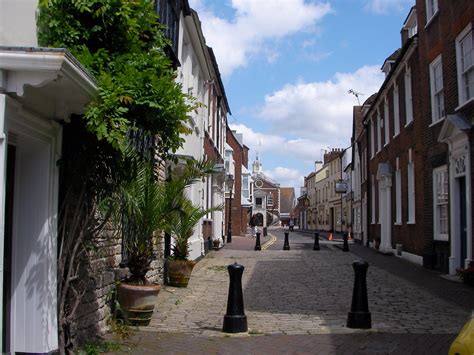 Poole old town looking towards the Guildhall. | Walk to school, Europe ...