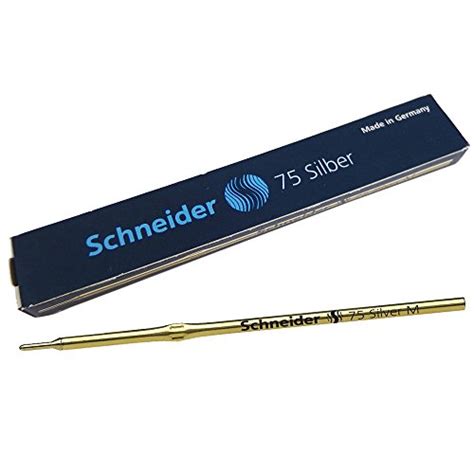 Schneider Refill 75 Silver Ballpoint Ink Refills-box of 10 | Pricepulse