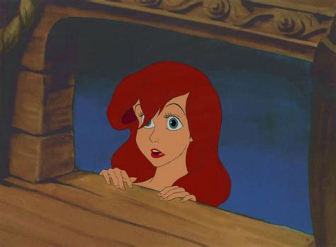 The Little Mermaid Ariel Falls in Love Production Cel - ID: oct22128 ...