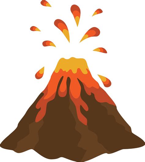 Eruption volcano illustration | Volcano drawing, Illustration, Easy ...