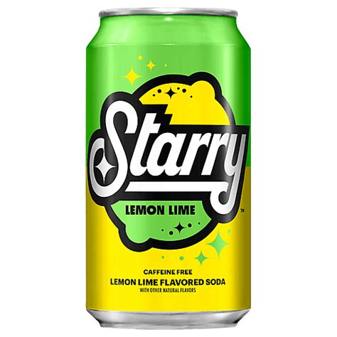 Starry Soda, Lemon Lime Flavored 12 fl oz | Shop | Foodtown