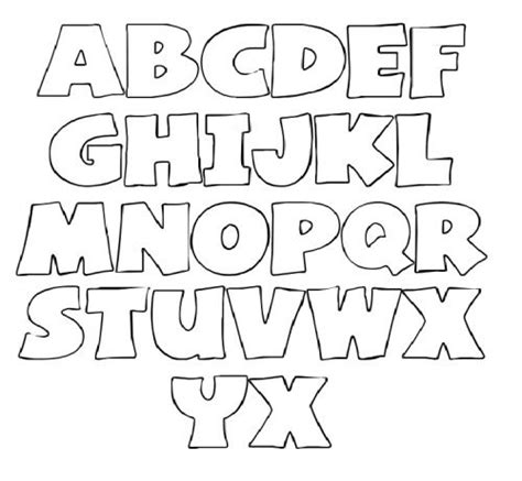 Molde Letras Do Alfabeto Alphabet Letter Templates Alphabet | Images ...