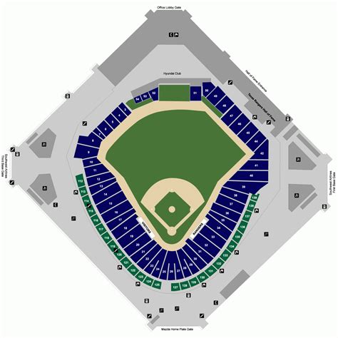 Texas Rangers Globe Life Park Seating Chart & Interactive Map - Texas ...