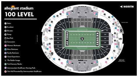 Stadium Maps | Official Website of Allegiant Stadium | Allegiant Stadium