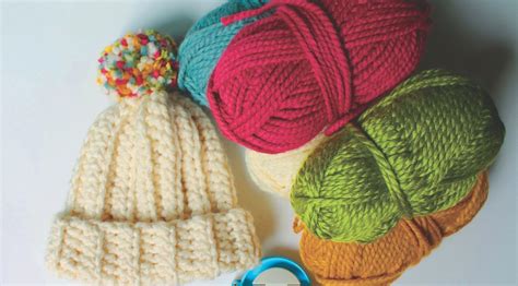 Crochet a Hat with a Colorful Pom Pom - Office of Professional and ...