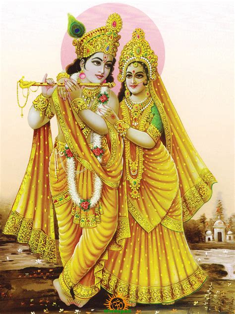 radha krishna playing basuri | HinduPad