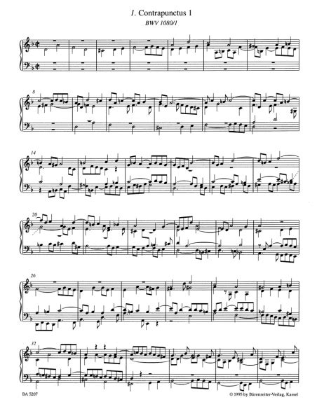 The Art of Fugue BWV 1080 - J.S. Bach