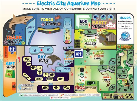 ECA Map 2022 - Electric City Aquarium & Reptile Den