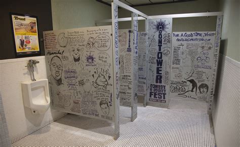 Graffiti in a Bathroom Stall | John Knych