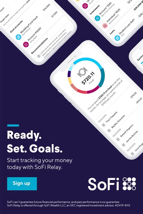 SoFi Relay - Track your money like a champion.