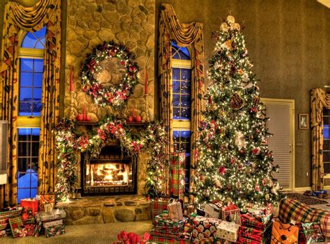 Christmas Fireplace Backgrounds - Wallpaper Cave