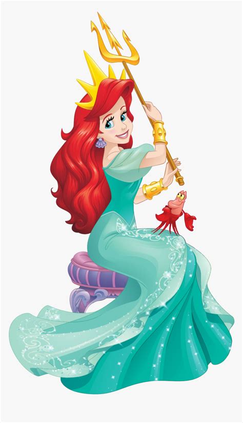 Little Mermaid Clipart - Ariel Disney Princess, HD Png Download ...