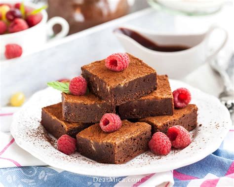 Flourless Brownies - Dear Mica