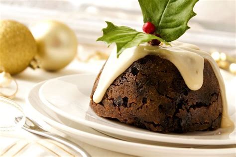 Irish Christmas pudding with brandy butter recipe