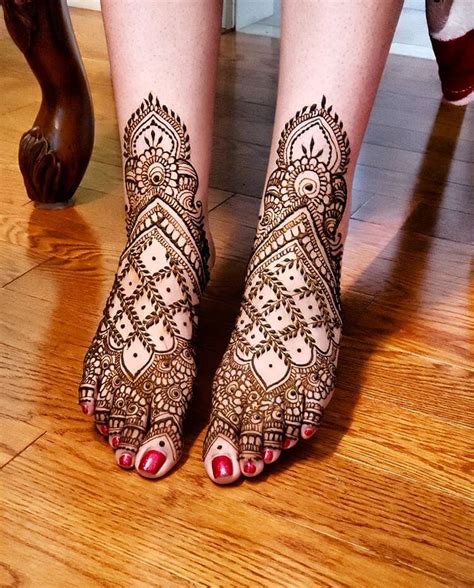 Bridal Mehndi Feet Mehandi Design 2020 - Goimages Insight