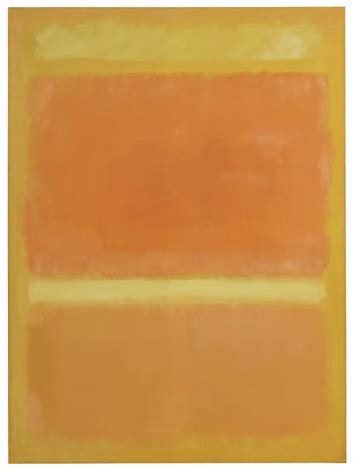 Untitled Yellow, orange, yellow, light orange by Mark Rothko on artnet