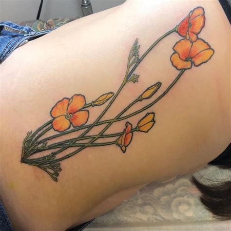 101 Amazing California Poppy Tattoo Ideas You Need To See! | Outsons ...