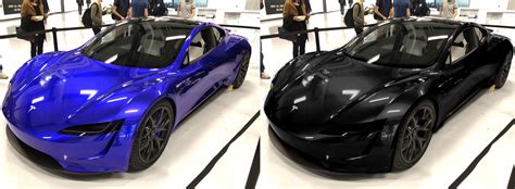 Look at the next-gen Tesla Roadster in a bunch of new colors - Electrek