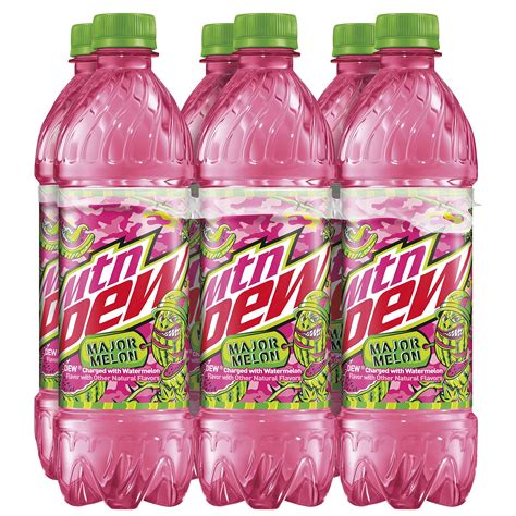 Buy ain Dew Major Melon, 16.9 Fl Oz Bottles, 6 Pack Online at ...