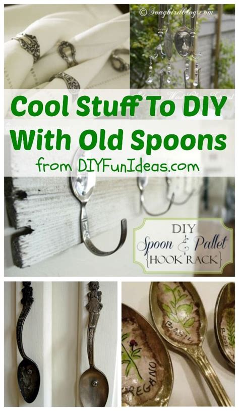 COOL STUFF TO DIY WITH OLD SPOONS — and a few forks too ...