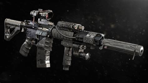 M4 assault rifle fully customized airam hernández – Artofit