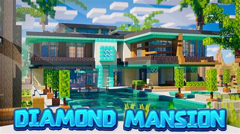 Diamond Mansion in Minecraft Marketplace | Minecraft