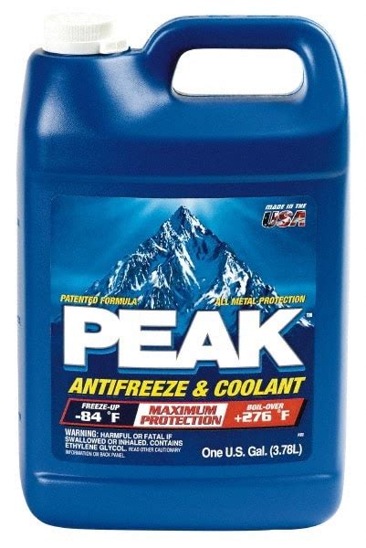 Peak - 1 Gal Antifreeze & Coolant | MSC Direct