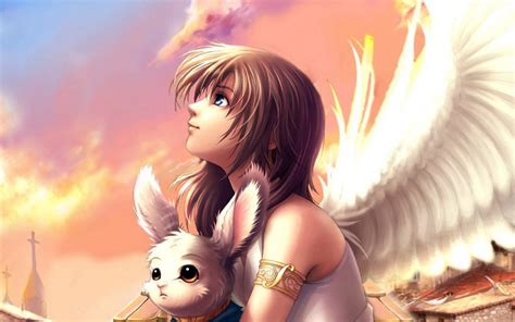 Anime Angel wings HD Image Free Download