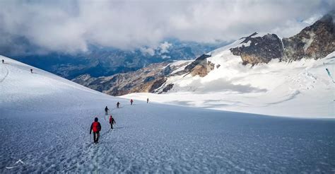 Monte Rosa to świetny start dla początkujących alpinistów