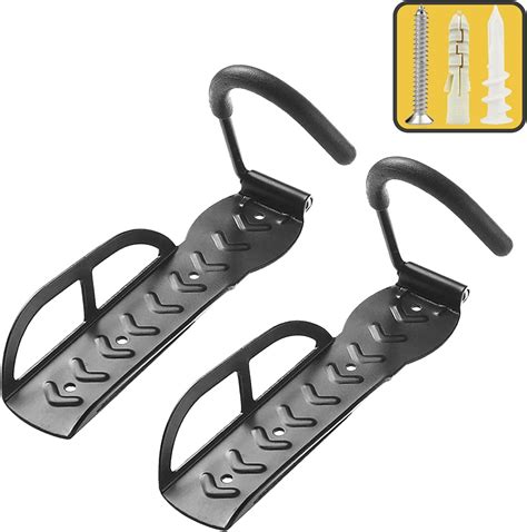 Bike Rack for Garage Wall Mount 2 Pack Vertical Bike Hooks Bicycle ...